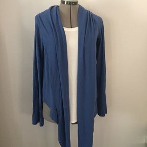 Caslon Blue Knit Shrug